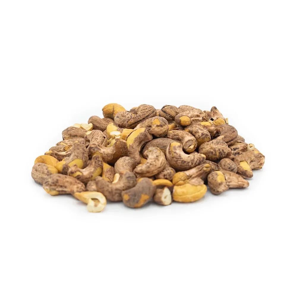 The purchase price of unshelled cashews from production to consumption in bulk