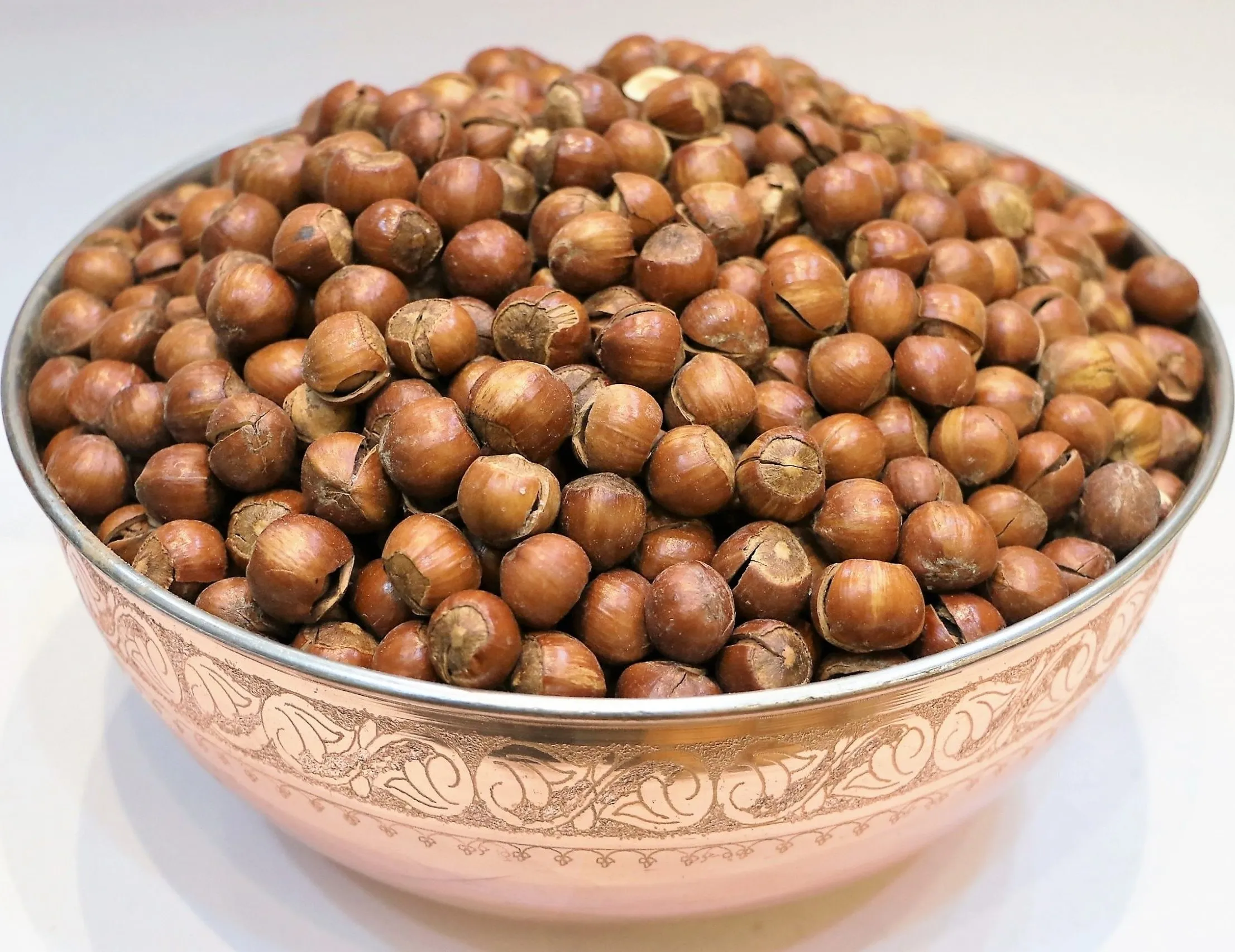 Purchase and today price of bulk hazelnuts in shell